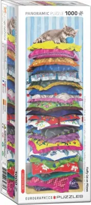 Katte Puslespil - 1000 Brikker - Eurographics Puslespil