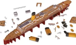 Revell 3D Puzzle - Rms Titanic Med Led - 266 Brikker - 87 CM -Legetøjsverden 3d puzzle rms titanic led 00154 574801 5