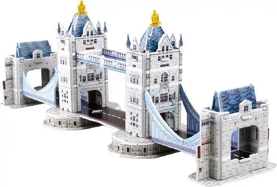 Revell 3D Puzzle - Tower Bridge - 32 Brikker - 32 CM 2 Revell 3D Puzzle - Tower Bridge - 32 Brikker - 32 CM - Billede 2