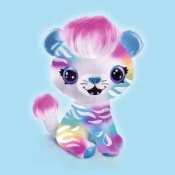 Airbrush Plush - Katte Bamse - Med 4 Farver Og Skabeloner -Legetøjsverden airbrush plush kattekilling 570564 3