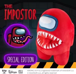 Among Us Bamse - Imposter - Rød - 25 CM -Legetøjsverden among us imposter bamse 25 cm 570525 3