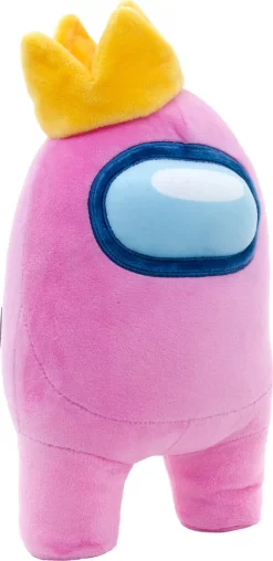 Among Us Bamse - Pink Med Krone - 30 CM -Legetøjsverden among us plush w accessory pink crown 30 cm 3316006202 595159 3
