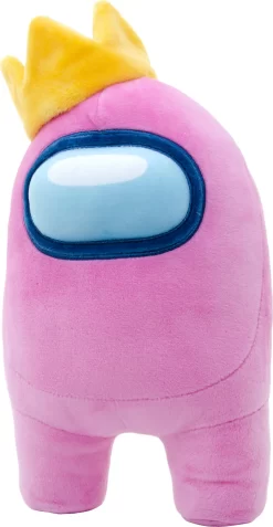 Among Us Bamse - Pink Med Krone - 30 CM -Legetøjsverden among us plush w accessory pink crown 30 cm 3316006202 595159 4