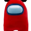 Among Us Bamse - Rød Med Flagermusvinger - 30 CM