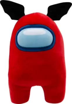 Among Us Bamse - Rød Med Flagermusvinger - 30 CM