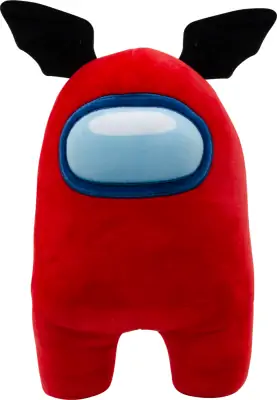 Among Us Bamse - Rød Med Flagermusvinger - 30 CM 1 Among Us Bamse - Rød Med Flagermusvinger - 30 CM