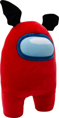 Among Us Bamse - Rød Med Flagermusvinger - 30 CM 9 Among Us Bamse - Rød Med Flagermusvinger - 30 CM -Legetøjsverden among us plush w accessory red batwings 30 cm 3316006201 595158 4