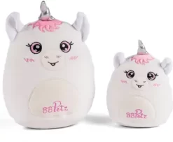 Enhjørning Bamser - B B Petz - 2 Stk - 20 + 14 CM