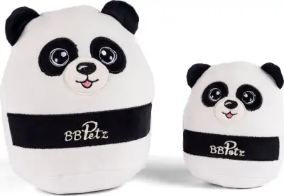 Panda Bamser - B B Petz - 2 Stk - 20 + 14 CM 1 Panda Bamser - B B Petz - 2 Stk - 20 + 14 CM