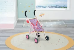 Baby Born Babyborn - Klapvogn Med Lys Og Drikkedunk -Legetøjsverden baby born foedselsdag klapvogn med lyseffekter 549149 2