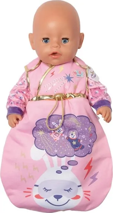 Baby Born Tilbehør - Fødselsdags Sovepose Til Dukke - 43 CM 2 Baby Born Tilbehør - Fødselsdags Sovepose Til Dukke - 43 CM - Billede 2