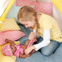 Babyborn Dukke - Magic Girl - 43 CM -Legetøjsverden baby born magic girl brune oejne 43cm 549146 2