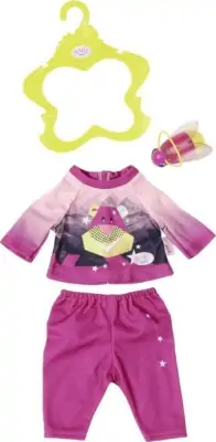 Baby Born - Dukketøj Med Lommelygte - Play And Fun - Pink