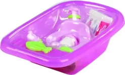 Badekar Til Dukker Med Tilbehør - Ecoiffier - 12 Dele