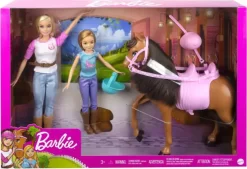 Barbie Dukker - Barbie Og Stacie Med Hest -Legetøjsverden barbie dolls and horse gxd65 592216 2