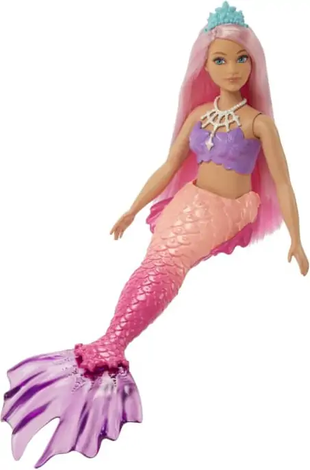Barbie - Dreamtopia Havfrue Dukke - Lyserødt Hår 2 Barbie - Dreamtopia Havfrue Dukke - Lyserødt Hår - Billede 2
