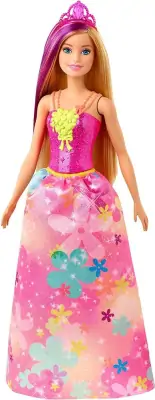Barbie Dreamtopia Dukke - Prinsesse Med Pink Tiara