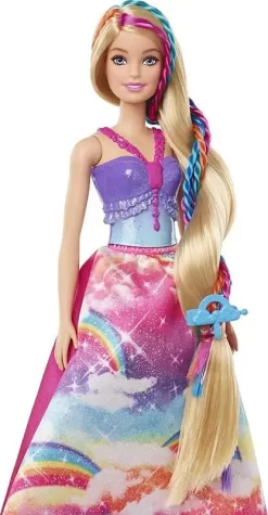Barbie - Dreamtopia Prinsesse Dukke - Regnbue -Legetøjsverden barbie dreamtopia prinsesse dukke regnbue 533839 4