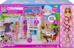 Barbie - Hus Med Dukke Og Tilbehør -Legetøjsverden barbie hus m dukke hcd48 567048 2