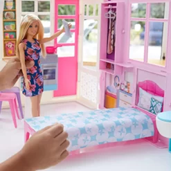 Barbie Legetøj - Dukke Og Hus Med Tilbehør -Legetøjsverden barbie hus og dukke 471803 4