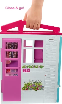 Barbie Legetøj - Dukke Og Hus Med Tilbehør -Legetøjsverden barbie hus og dukke 471803 5