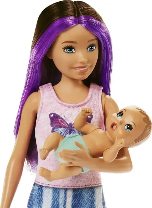 Barbie - Skipper Dukke - Babysitter Inc - 10+ Dele 4 Barbie - Skipper Dukke - Babysitter Inc - 10+ Dele - Billede 4