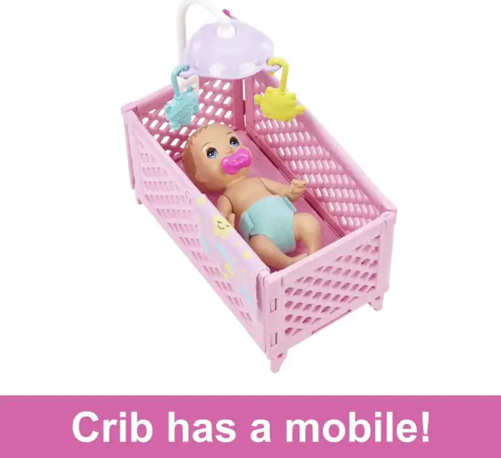 Barbie - Skipper Dukke - Babysitter Inc - 10+ Dele 5 Barbie - Skipper Dukke - Babysitter Inc - 10+ Dele - Billede 5