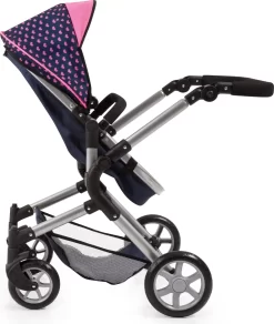 Bayer - Dukkevogn - Barnevogn Til Dukke - City Neo - Navy -Legetøjsverden bayer dukkevogn city neo navy 508492 7