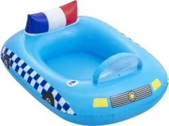 Oppustelig Båd Til Børn - Til Pool - Bestway -Legetøjsverden bestway 97x74cm police car baby boat 560770 2