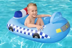 Oppustelig Båd Til Børn - Til Pool - Bestway -Legetøjsverden bestway 97x74cm police car baby boat 560770 3