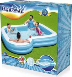Bestway - Sunsational Familie Pool - 1207 L -Legetøjsverden bestway sunsational family pool 567031 3