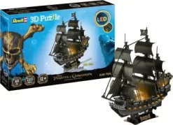 Revell 3D Puzzle - Black Pearl Med Led - 293 Brikker - 68 CM