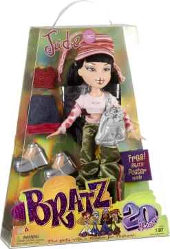 Bratz Dukke - Jade - Inkl. Plakat - 20 Års Jubilæum -Legetøjsverden bratz original dukke jade 593032 3
