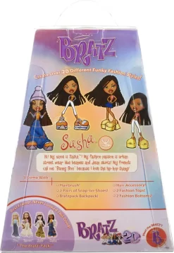 Bratz Dukke - Sasha - Inkl. Plakat - 20 Års Jubilæum -Legetøjsverden bratz original dukke sasha 573449 593033 2