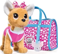 Chi Chi Love - Hundehvalp Med Taske - Star - 20 CM