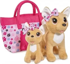 Chi Chi Love - Chihuahua Bamser - Happy Family - Mor Og Hvalp -Legetøjsverden chi chi love happy family 2 stk plyshund 519704 2