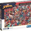 Spider-Man Puslespil - Clementoni - 1000 Brikker - Impossible