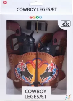 Cowboy Pistol Legetøj - 2 Stk