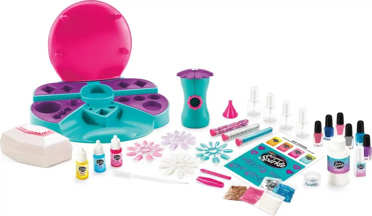 Shimmer N Sparkle - Cra-Z-Art - Negle Salon Legetøj 3 Shimmer N Sparkle - Cra-Z-Art - Negle Salon Legetøj - Billede 3