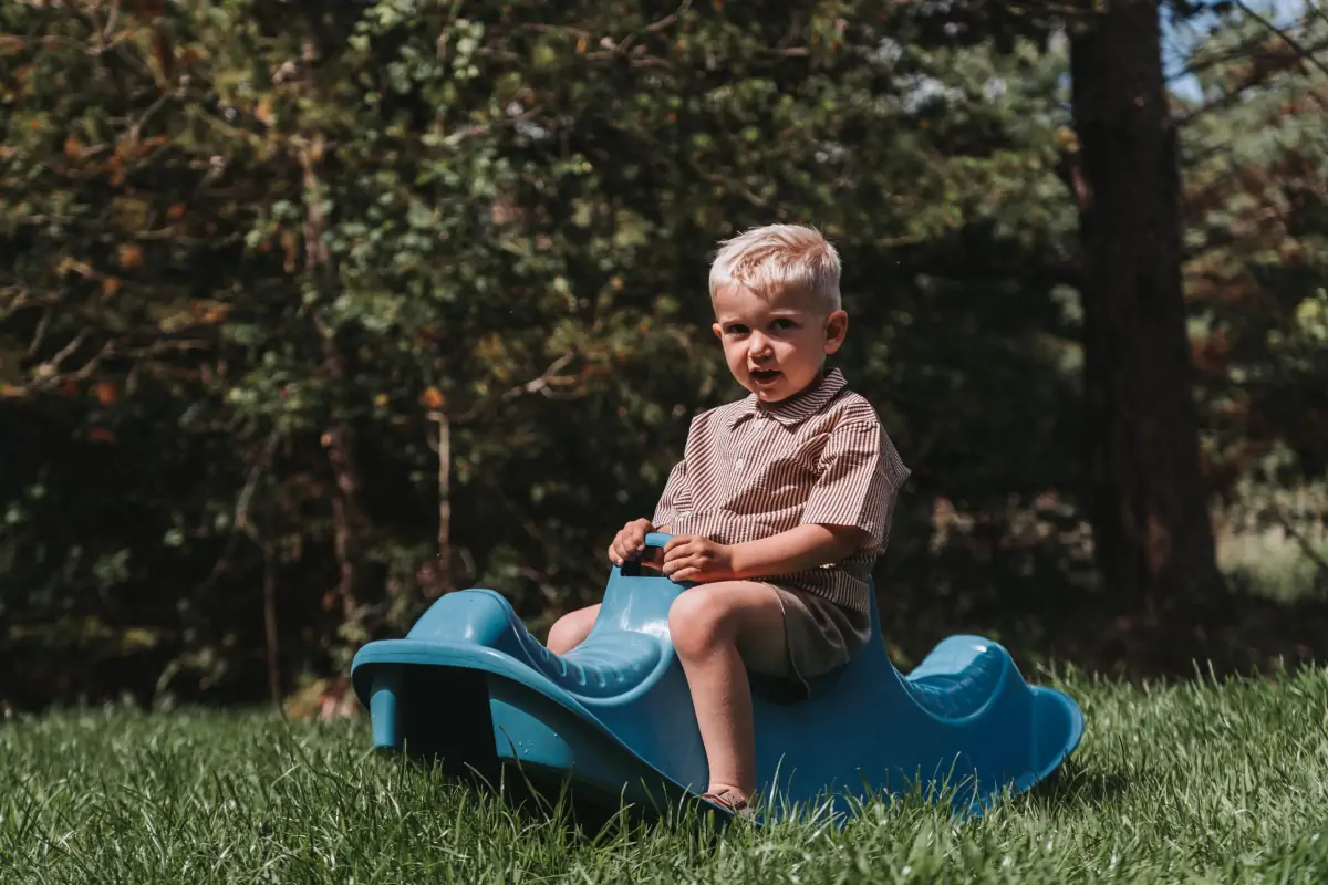 Dantoy - Vippe Til 3 - Hval - Blå 2 Dantoy - Vippe Til 3 - Hval - Blå - Billede 2