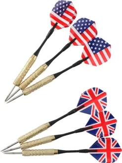 Dart Spil Med 6 Pile - Deluxe - Ø 45 CM 6 Dart Spil Med 6 Pile - Deluxe - Ø 45 CM -Legetøjsverden dart game deluxe oe45cm 550189 2