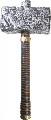 Halloween Legetøjs Hammer Til Udklædning - Det Gamle Apotek - 54 CM