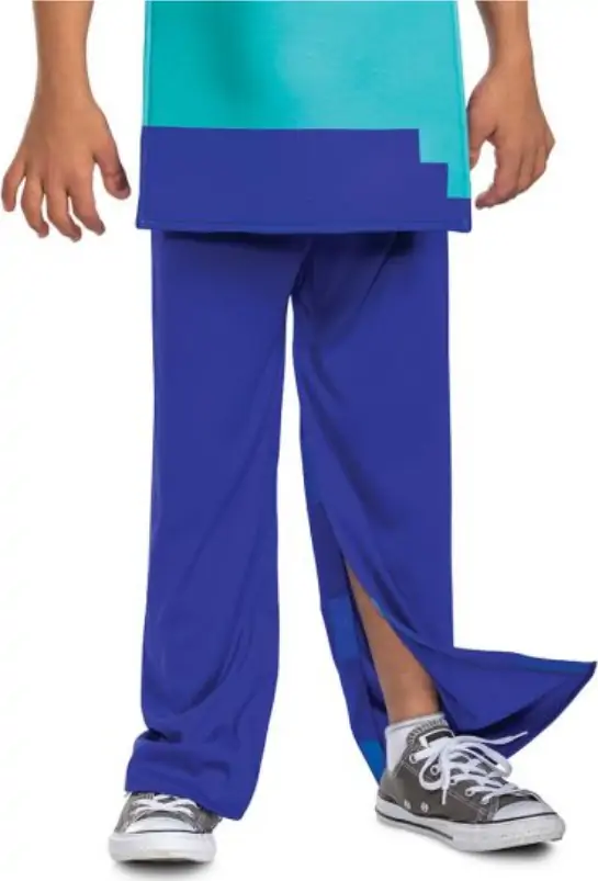 Minecraft - Steve Kostume Til Børn - 140 CM 4 Minecraft - Steve Kostume Til Børn - 140 CM - Billede 4