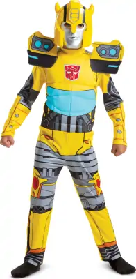 Transformers Kostume Til Børn - Bumblebee - 104 CM