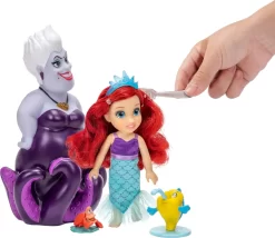 Den Lille Havfrue Legetøj - Figur Sæt - 4 Stk -Legetøjsverden disney prinsesse ariel ursula gavesaet 588619 5