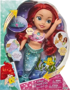 Ariel Syngende Dukke - Disney Princess - 38 CM -Legetøjsverden disney prinsesser syngende lysende ariel eng 566309 4