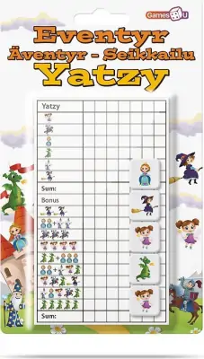 Eventyr Yatzy Spil
