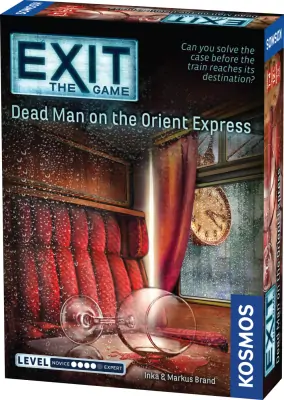Exit The Game - Dead Man On The Orient Express - Escape Room Spil - Engelsk 1 Exit The Game - Dead Man On The Orient Express - Escape Room Spil - Engelsk