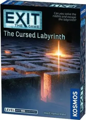 Exit - The Cursed Labyrinth - Escape Room Brætspil 1 Exit - The Cursed Labyrinth - Escape Room Brætspil