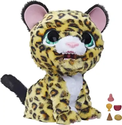 Furreal Lil' Wilds - Lolly The Leopard - Interaktiv Leopard Bamse 1 Furreal Lil' Wilds - Lolly The Leopard - Interaktiv Leopard Bamse
